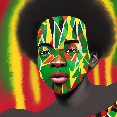 Red Black Green Yellow Africa Flag · Creative Fabrica