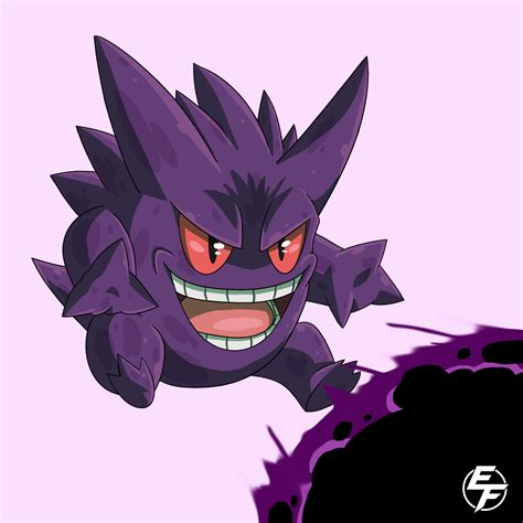 ArtStation - Gengar Fan Art