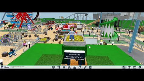 Theme park tycoon 2 Tour!! - YouTube