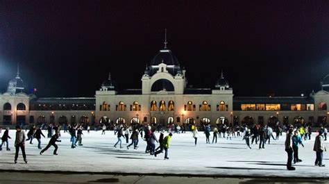 Budapest Outdoor Ice Rink in the City Park - Budapest Christmas