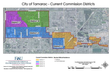 City of Tamarac - Current Districts Map by Alexis Peña - Issuu