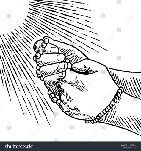 22,151 Praying Hands Drawing Images, Stock Photos & Vectors | Shutterstock