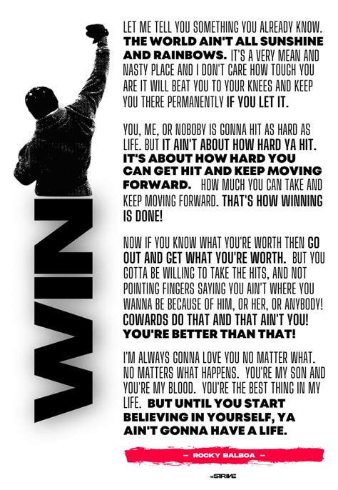 Best Rocky Balboa Motivational Speech - The STRIVE