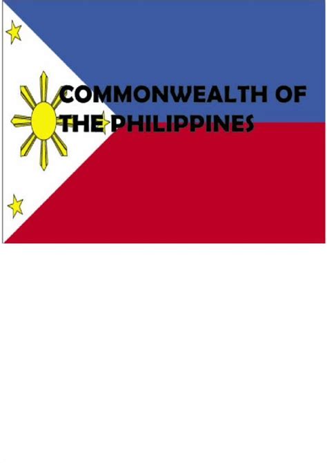 (PDF) Commonwealth period in the Philippines - DOKUMEN.TIPS