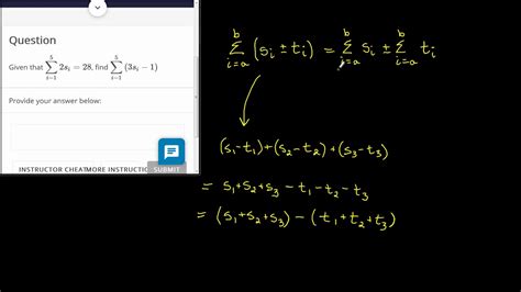 Sigma Notation Algebra - YouTube