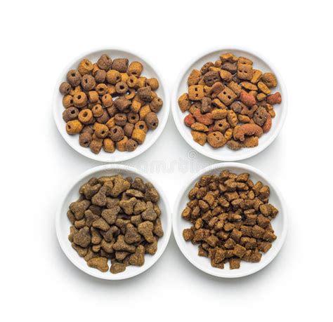 Dry Kibble Pet Food. Kibble for Dog or Cat Stock Image - Image of ...