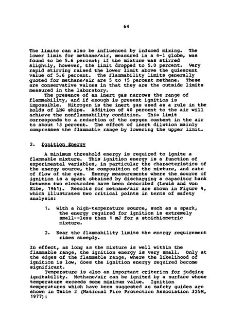 IGNITION OF LNG | Safety Aspects of Liquefied Natural Gas in the Marine ...