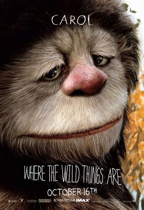 'Where The Wild Things Are' Movie Characte Poster ~ Carol - Where The Wild Things Are Photo ...