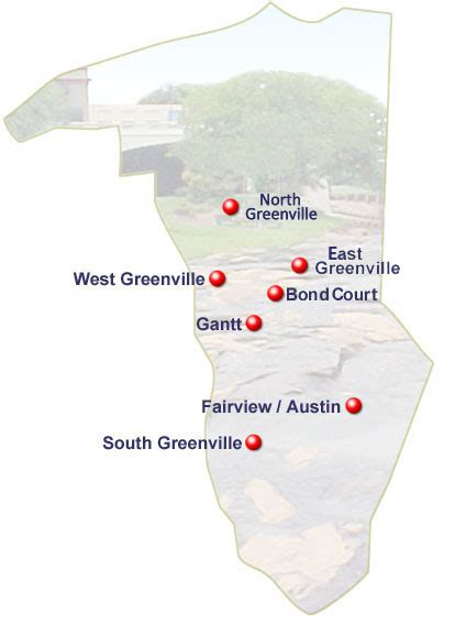 Map Of Greenville County Sc - Maping Resources