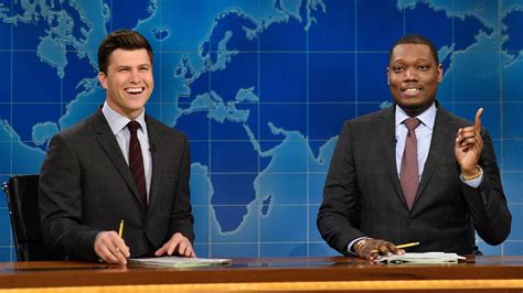 Michael Che and Colin Jost Promoted to Co-Head Writers of Saturday ...