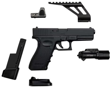 Tactoys X 3dg Glock 17 Gen 4 V3 Gel Blaster Red Black Tactoys - Bank2home.com