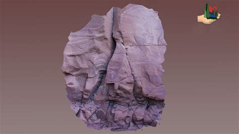 FS2289 Honanki Rock Art Panel 26 Fractures - 3D model by FOFSedona ...