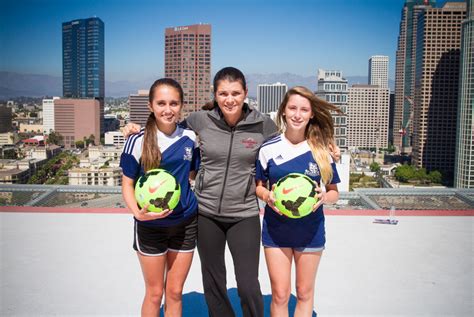 Mia Hamm takes soccer to new heights at LA Live | 100 Percent Soccer