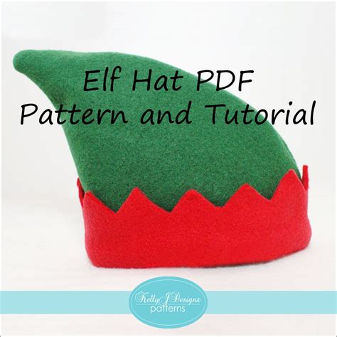 Elf Hat PDF Sewing Pattern