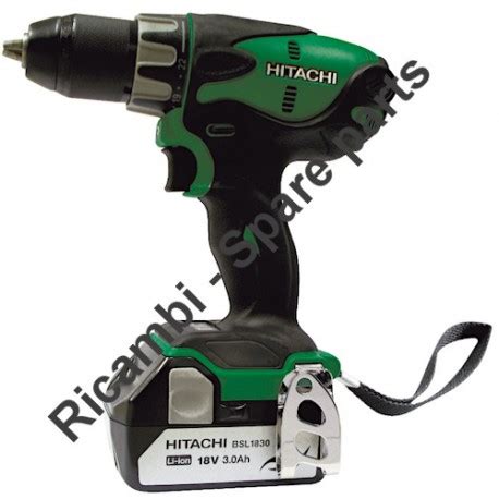 Hitachi Spare Parts for Cordless Driver Drill DS18DSL