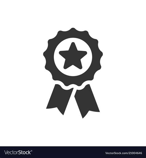 Award badge icon Royalty Free Vector Image - VectorStock