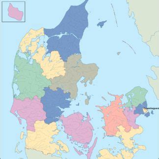 Denmark Climate map | Order and download Denmark Climate map