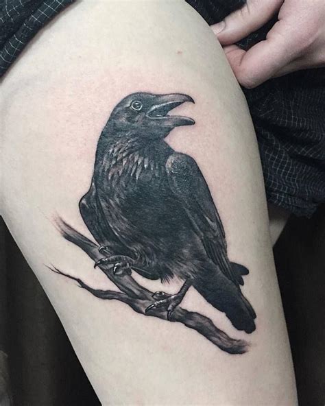 Chronic Ink Tattoo - Toronto Tattoo Raven tattoo done by Livia. | Crow ...