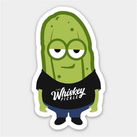 Funny Stickers Pickle Sticker, Pickles Vinyl Decal, Scrapbooking Stickers, Laptop Planner ...