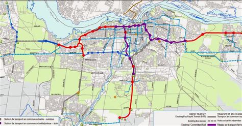 Public Transit in Ottawa: Transit corridors that are no longer ...