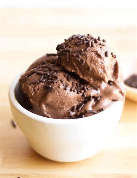 Dairy Free Chocolate Ice Cream - Delicious Made Easy