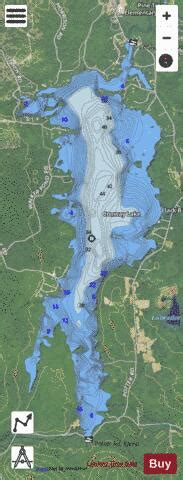 Conway Lake Fishing Map | Nautical Charts App