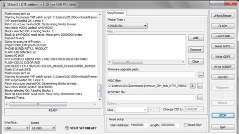 Simlock Removal Tool - redledspec