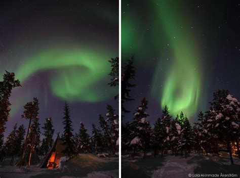 25 Photos of Northern Lights in Swedish Lapland