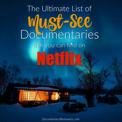 The 18 Best Documentaries on Netflix to Watch Right Now - The ...