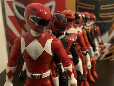 Forever Red: Power Rangers Lightning Collection Edition (thus far.) : r/LightningCollection