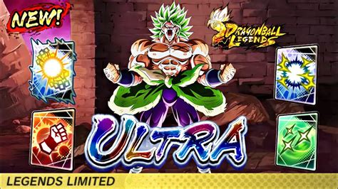 ULTRA BROLY MOVESET| Db legends - YouTube