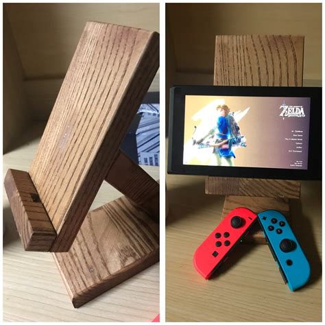 Simple but effective homemade stand for the Switch. : r/Switch