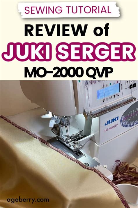 Review of JUKI serger MO-2000 QVP