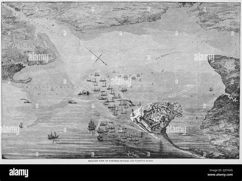 Battle of hampton roads map hi-res stock photography and images - Alamy