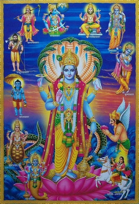 Pin by Aljapur Chandra Prakash on Vishnu ji | Lord ganesha paintings, Lord krishna images, Vishnu