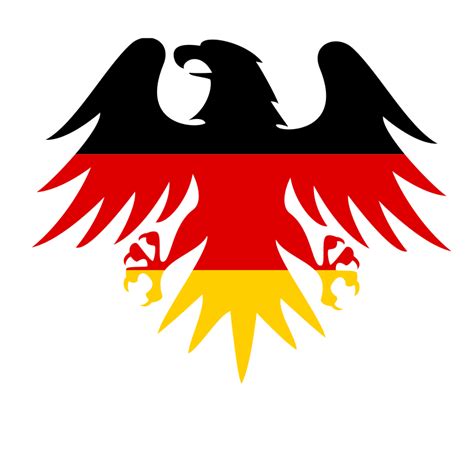 German flag heraldic eagle - Openclipart