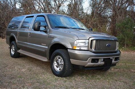 Buy used 2003 FORD EXCURSION LIMITED 4X4 DIESEL - 1 OWNER - HTD LEATHER ...