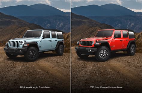 2024 Jeep Wrangler Sport Vs. Rubicon: A Head-To-Head Comparison