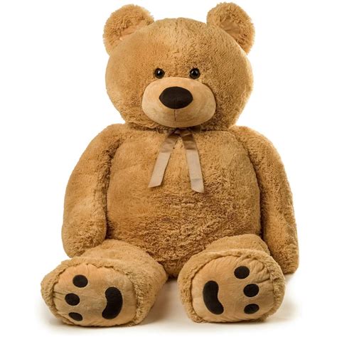 JOON Jumbo Teddy Bear, 5 Feet Tall, Tan - Walmart.com