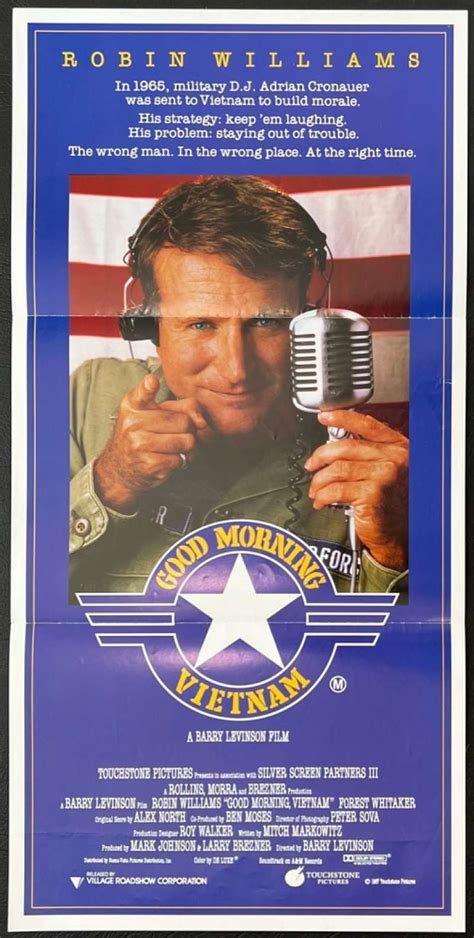 All About Movies - Good Morning Vietnam Poster Original Daybill 1987 ...