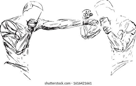 11,845 Boxing Sketch Royalty-Free Images, Stock Photos & Pictures ...