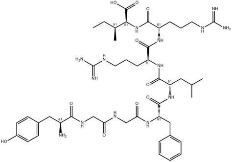 Dynorphin A (1-8) (H-Tyr-Gly-Gly-Phe-Leu-Arg-Arg-Ile-OH; YGGFLRRI) | CAS 75790-53-3 | AbMole ...