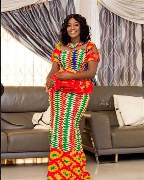 THE BEST AND STYLISH KENTE STYLES IN 2019 - African Fashion African Print Dress Ankara, Kente ...