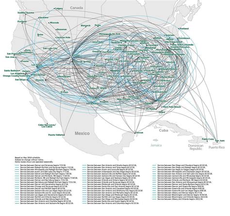 Route Map | Frontier Airlines