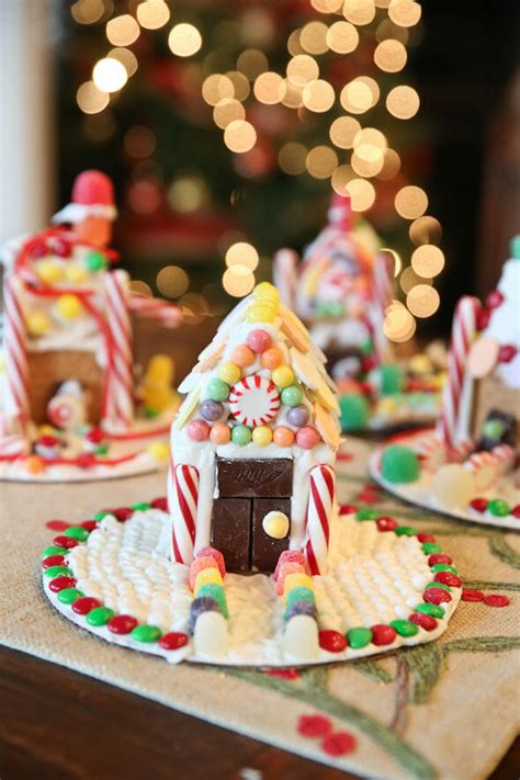 Easy Graham Cracker Gingerbread Houses - Our Best Bites