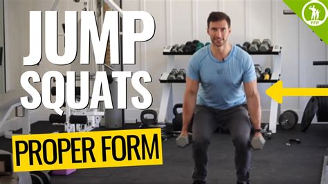 How To Do Jump Squats Properly - Full Video Tutorial & Exercise Guide ...