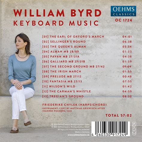 William Byrd: Keyboard Music - Friederike Chylek - La Boîte à Musique