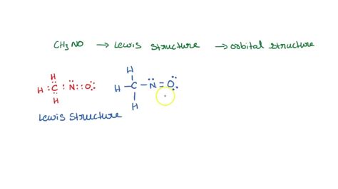 Draw a Lewis structure for CH3NO that has no formal charge. Draw an ...