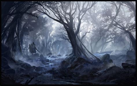 Misty Forest by SebastianWagner on DeviantArt