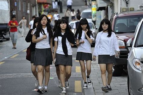 South Korean High School Uniforms